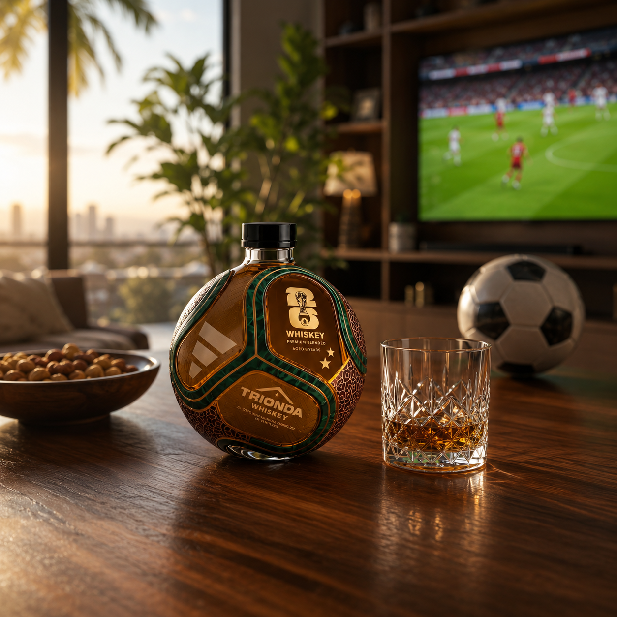 Whiskey Bottle - World Cup Ball Edition I