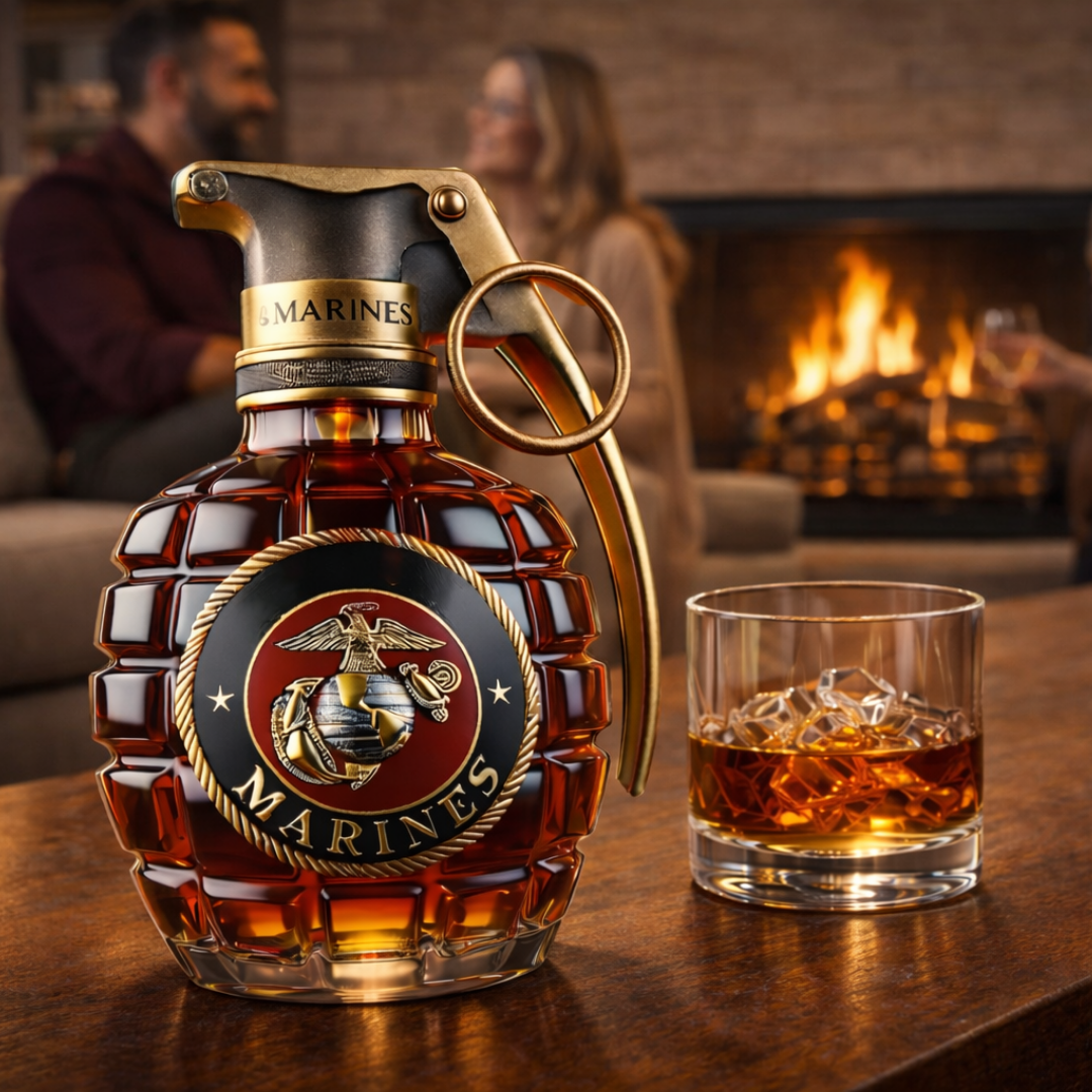 Whiskey Bottle - Grenade Edition Marines