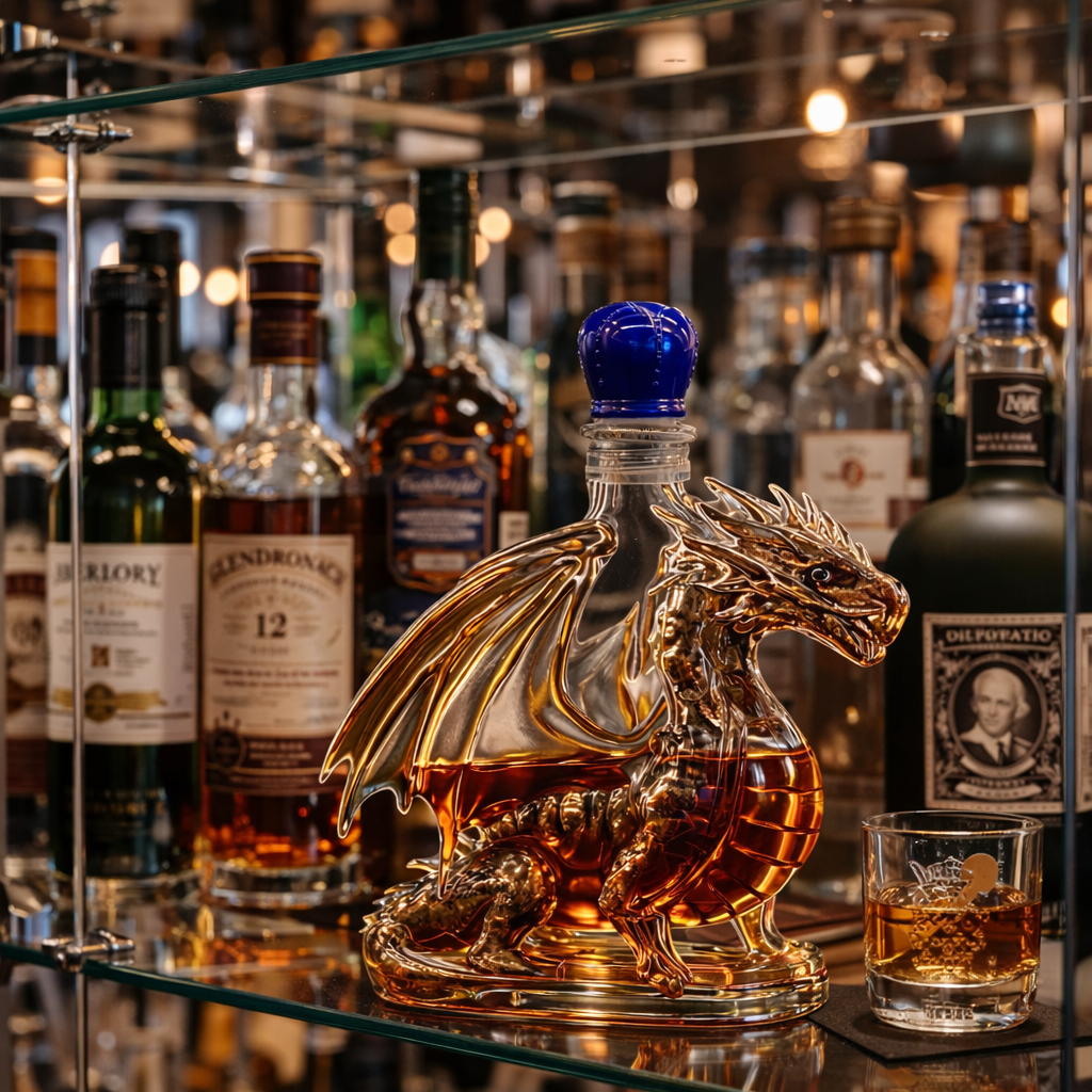 Whiskey Bottle – Dragon Edition