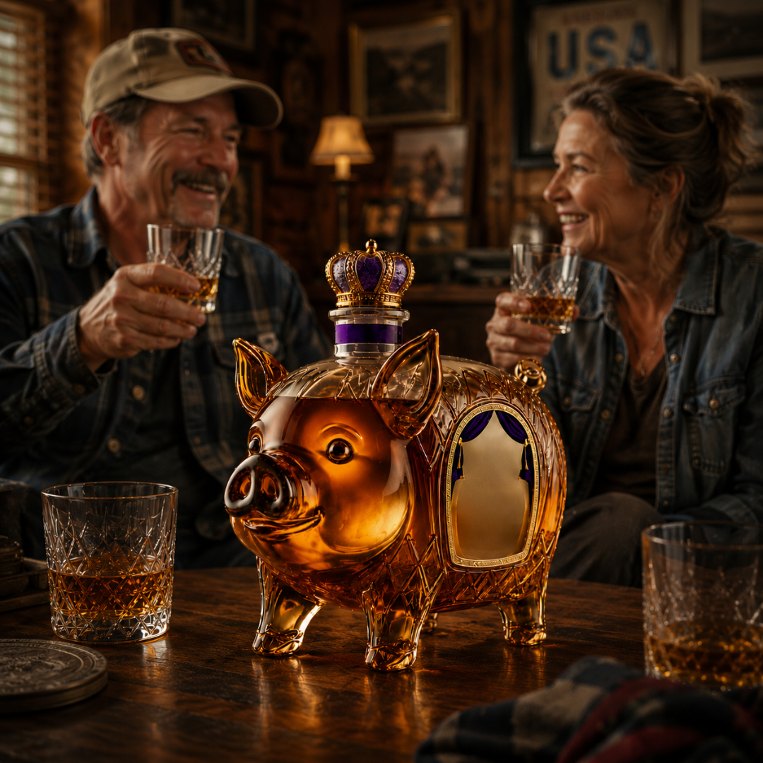 Whiskey Bottle - Pork Edition