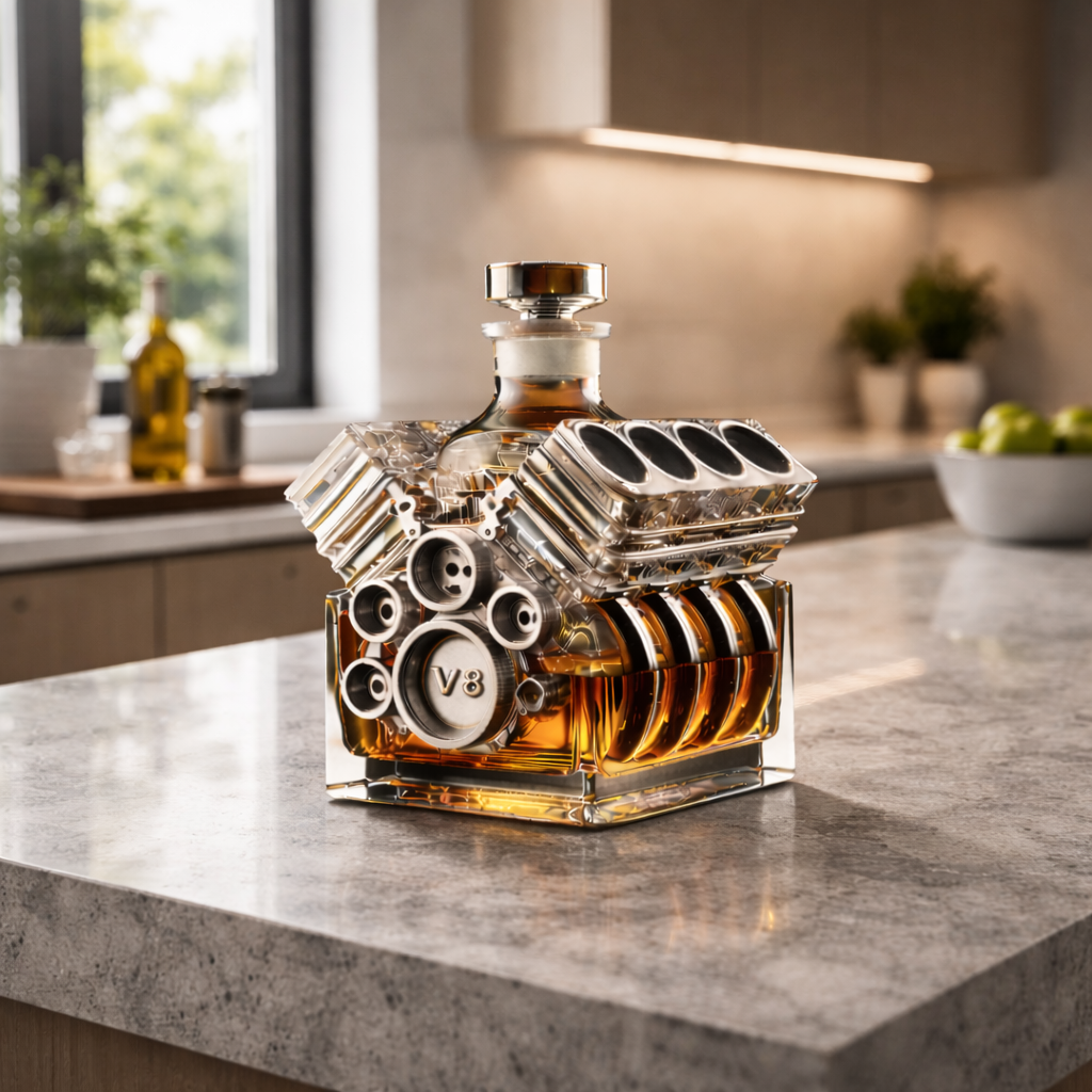 Whiskey Bottle - Motorcycle Edition