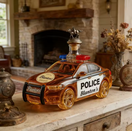 Whiskey Bottle - Police Edition