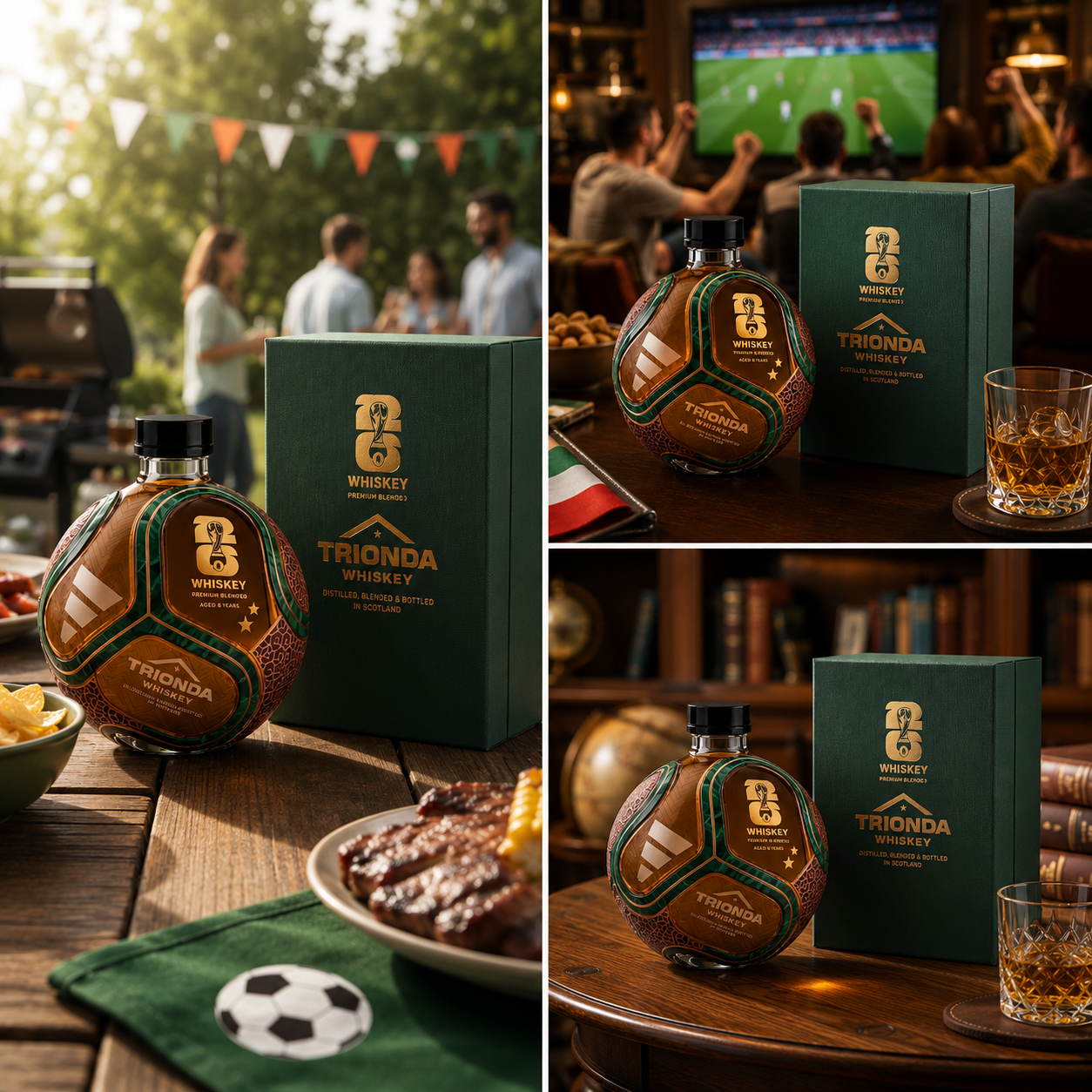 Whiskey Bottle - World Cup Ball Edition I
