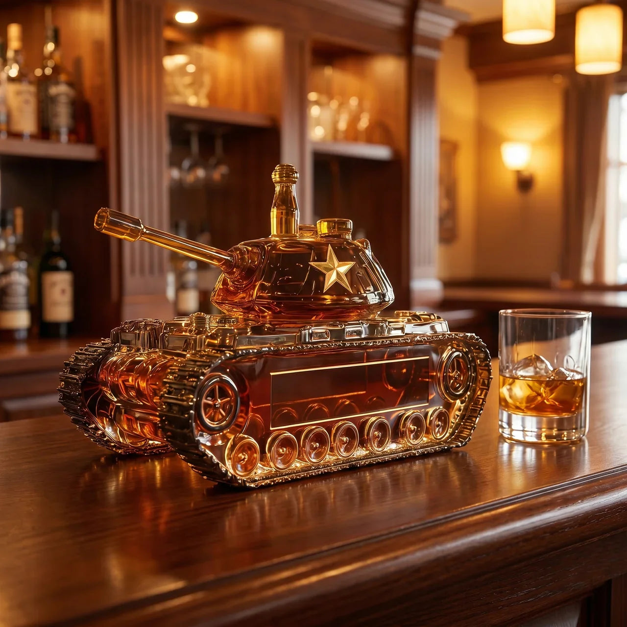 Whiskey Bottle - ARMY edition